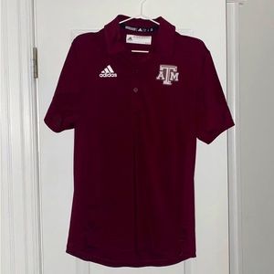 Texas A&M Adidas Polo
